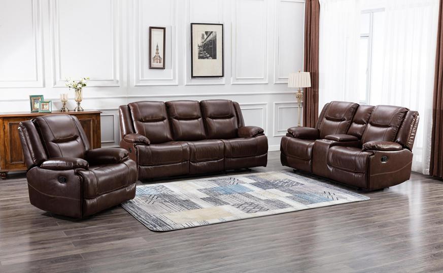 Cader Electromeubles - Sofa Perth Half Leather Rs 125000 Promo Rs 110000
